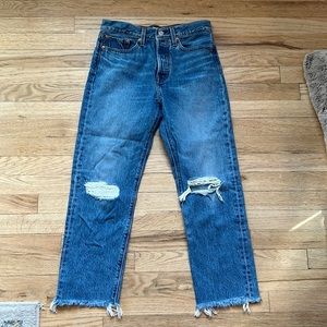 Wedgie Straight Levi’s